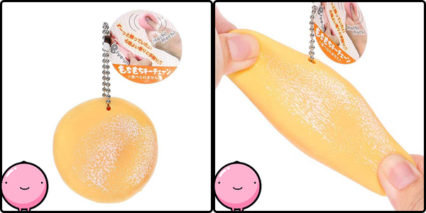 Japan Orange Mandarin Mochi Dessert and Fragrance Toys Squishy Charms